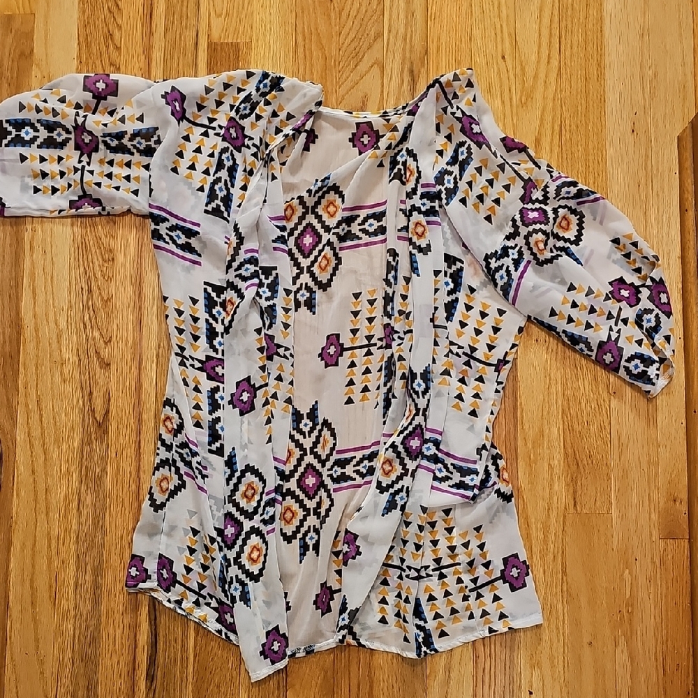 Coverup Graphic Sheer Cover